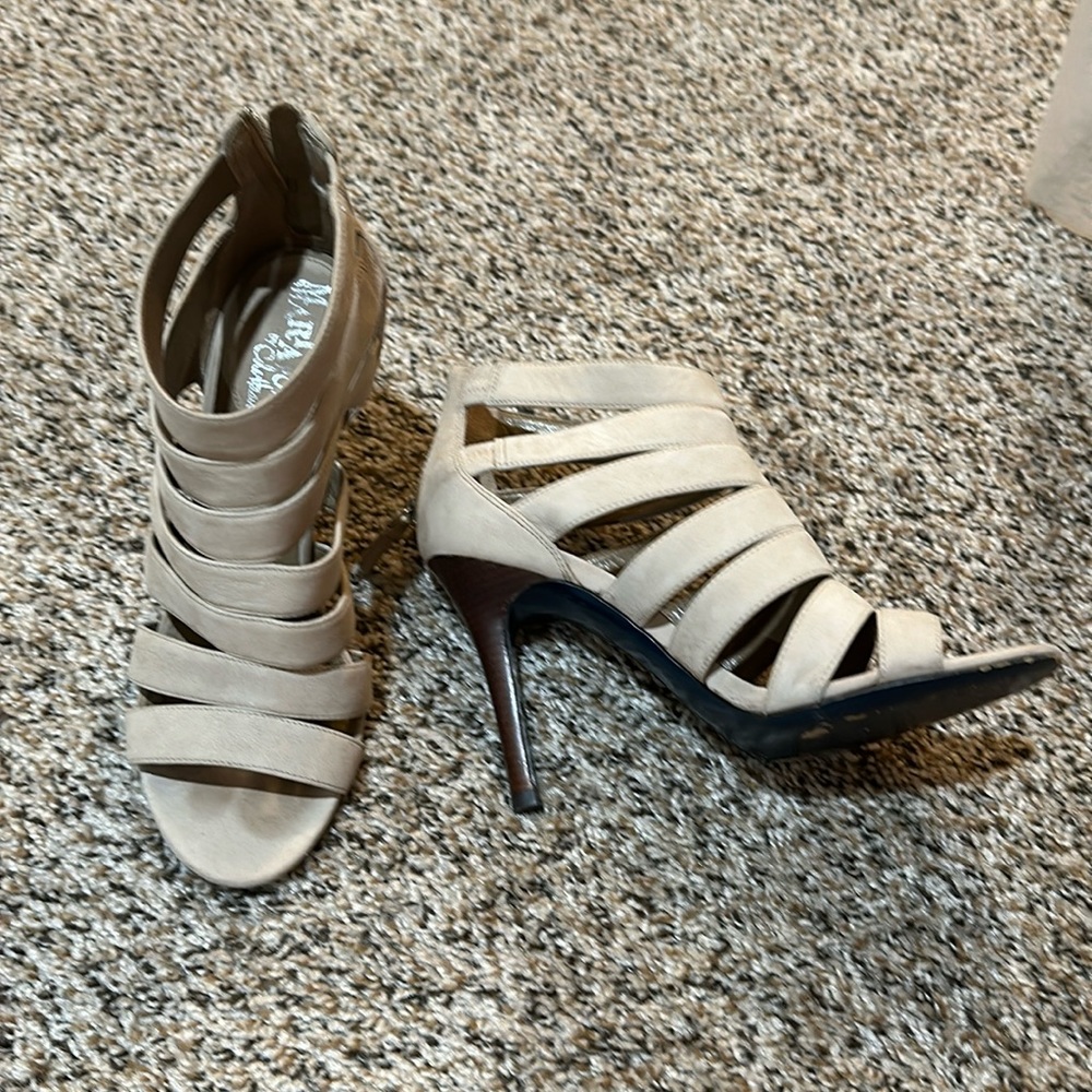 Strappy heels